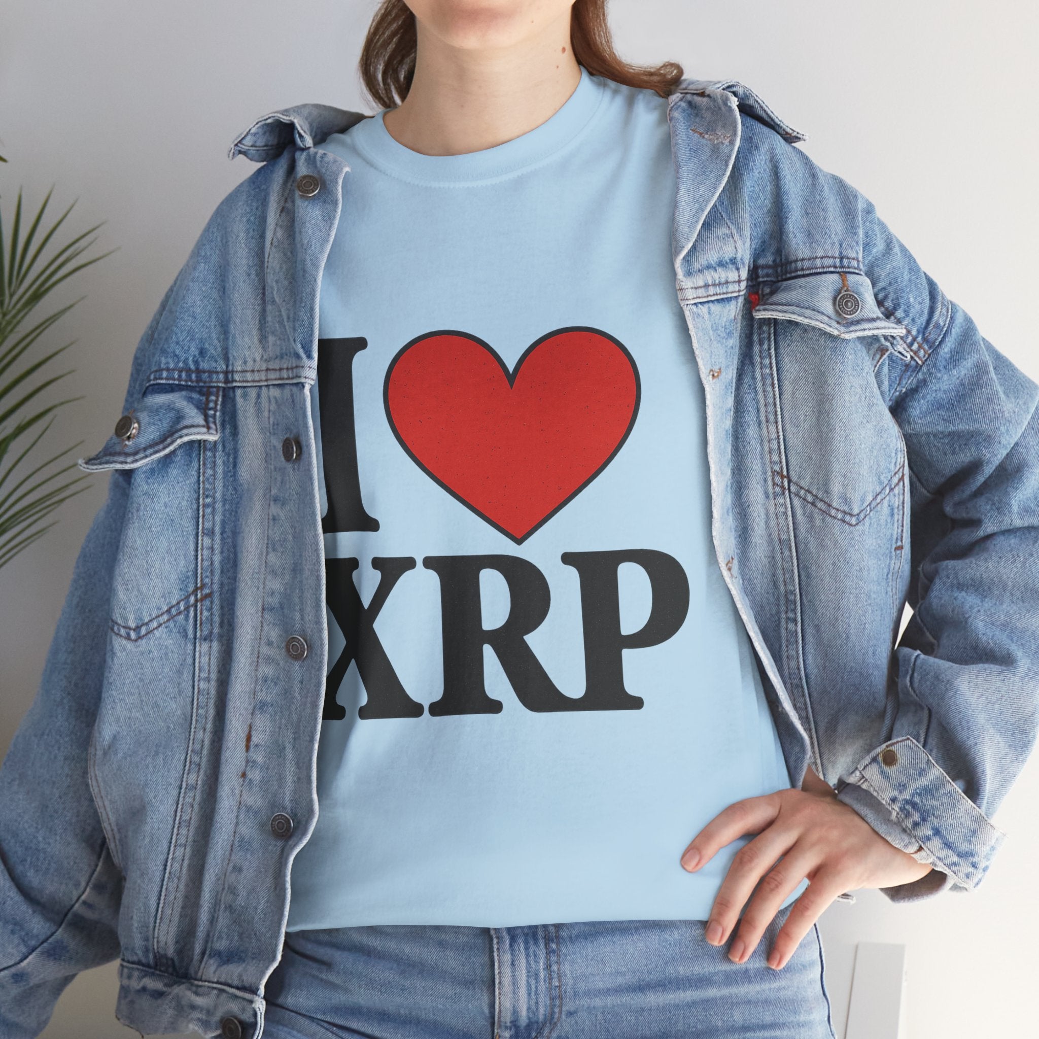 I  XRP T-Shirt — Crypto Enthusiast Ripple Tee