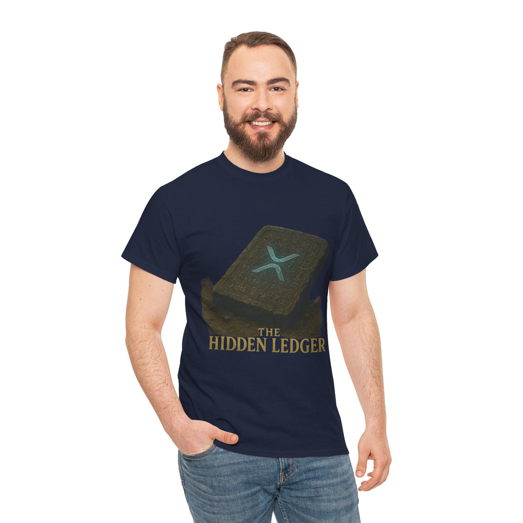 T-Shirt — "The Hidden Ledger" Crypto XRP Wallet Graphic Tee