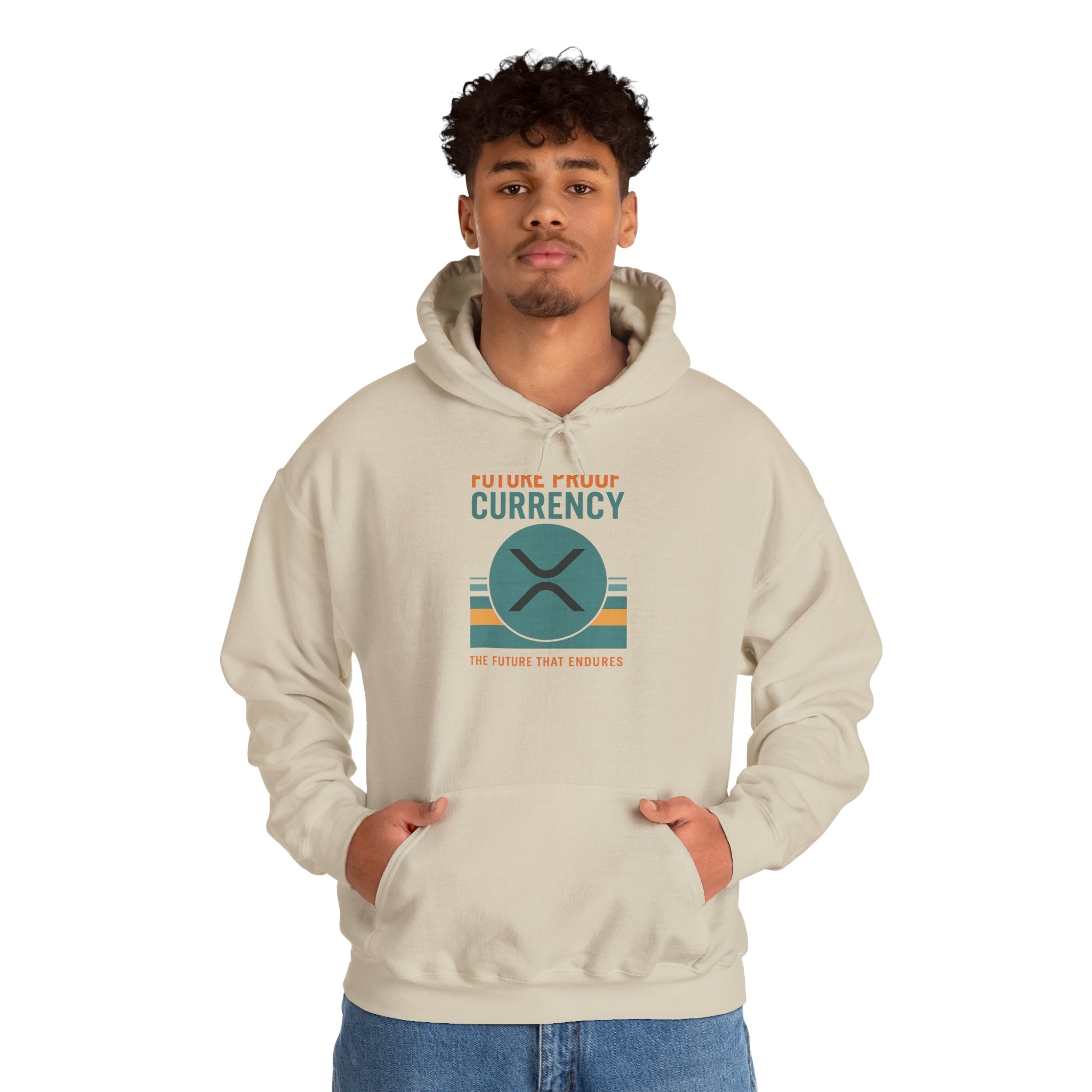 Ripple Crypto Hoodie – “Future Proof Currency” Retro Logo Sweatshirt