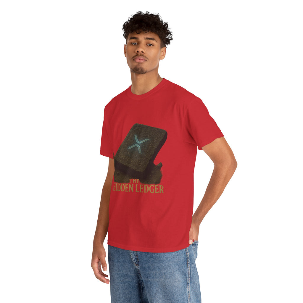 T-Shirt — "The Hidden Ledger" Crypto XRP Wallet Graphic Tee