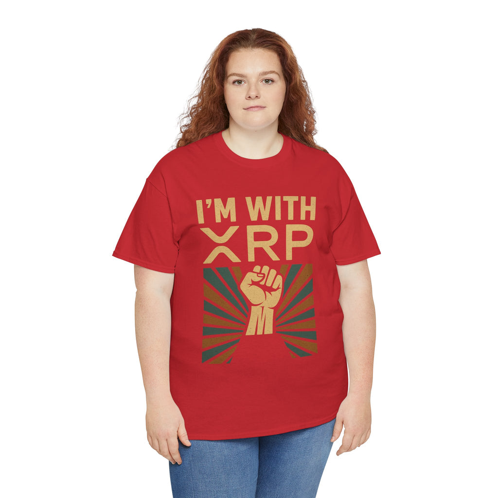 I'm With XRP Graphic Tee – Crypto Supporter Shirt