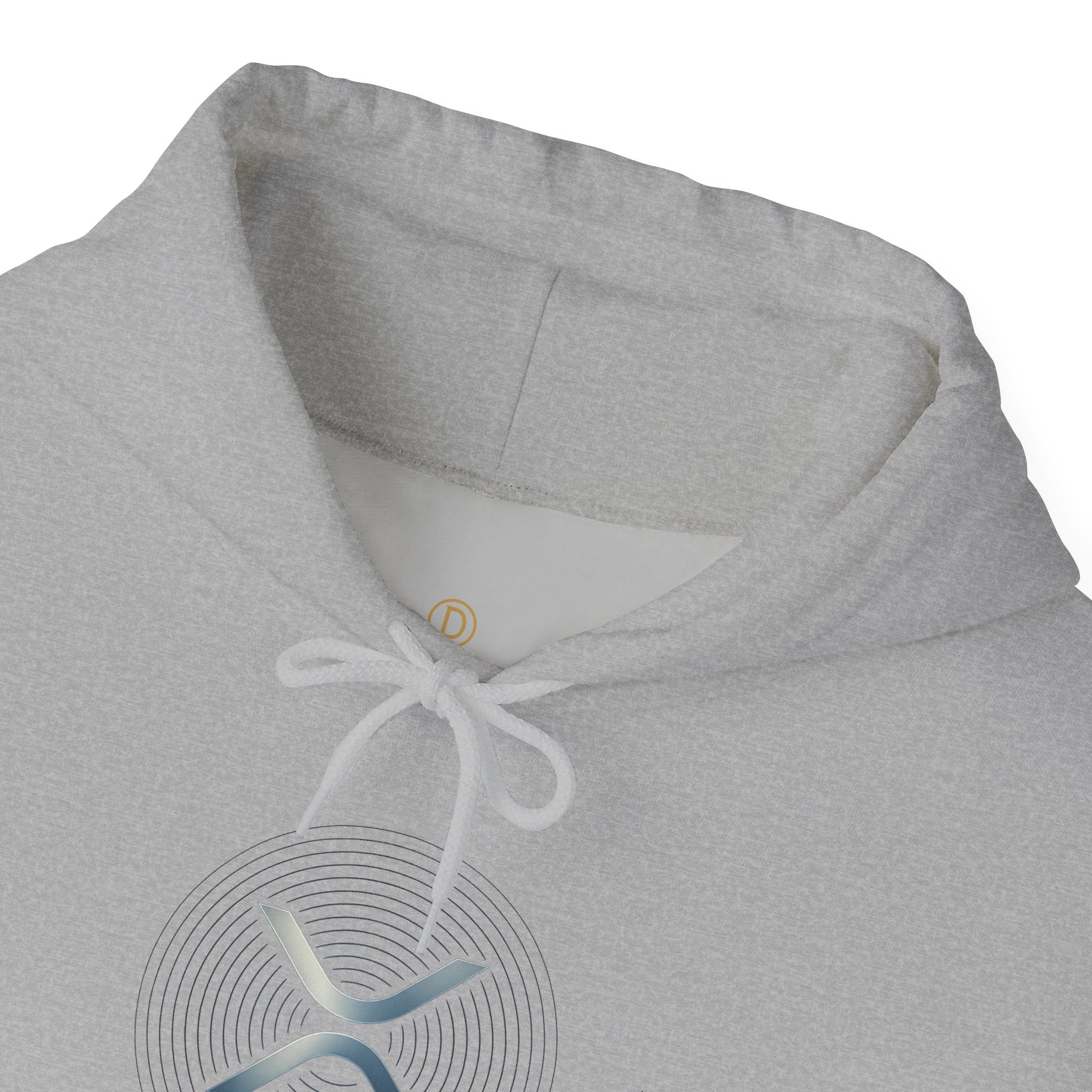 XRP 'Decentralize Everything' Hoodie — Minimal Crypto Logo Pullover