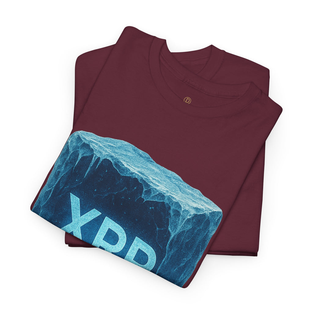XRP Ice Block Tee — Crypto Ripple Logo T-Shirt