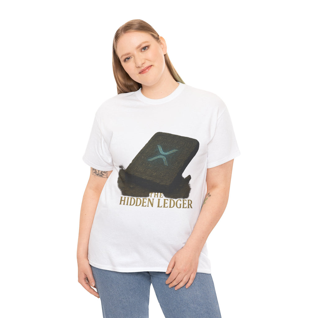 T-Shirt — "The Hidden Ledger" Crypto XRP Wallet Graphic Tee