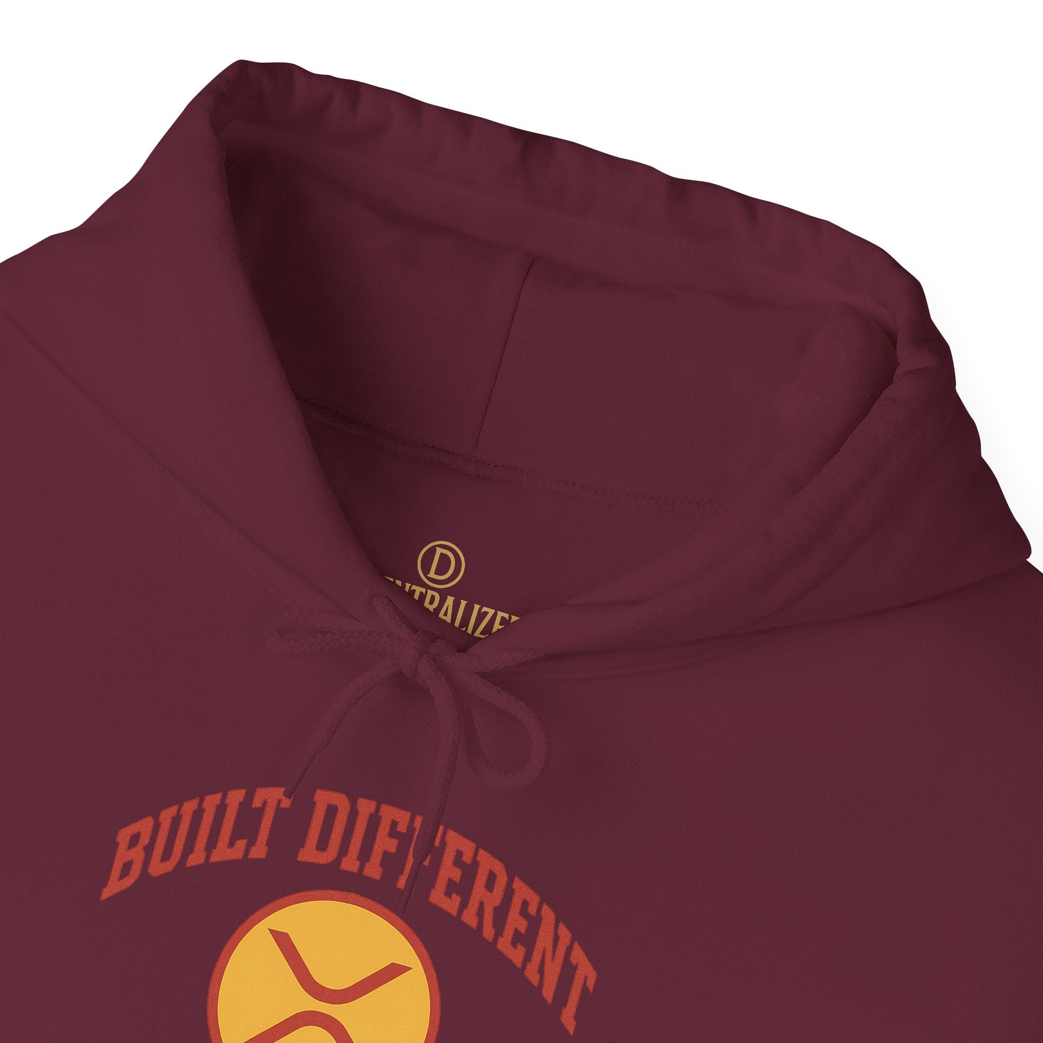 Built Different Hoodie — 'Built Different Since 2012' Retro Logo Hooded Sweatshirt