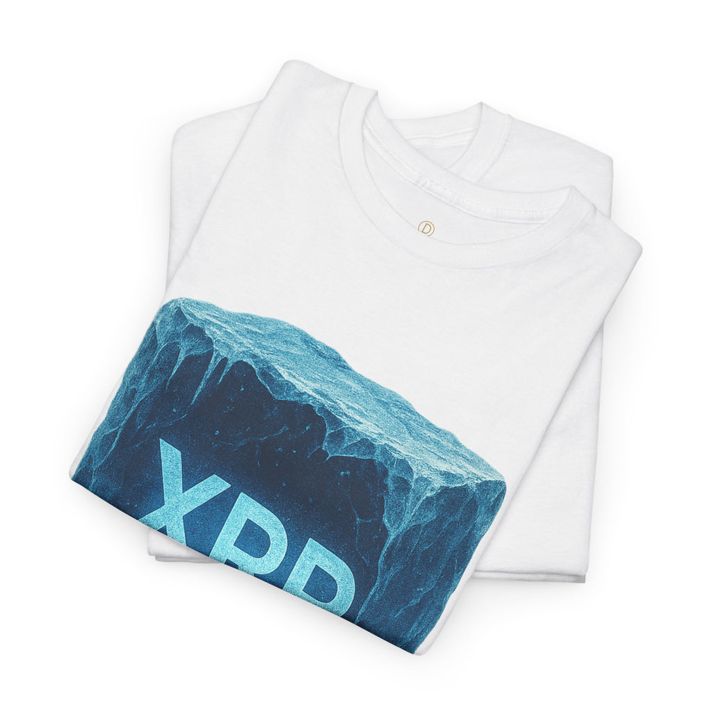 XRP Ice Block Tee — Crypto Ripple Logo T-Shirt
