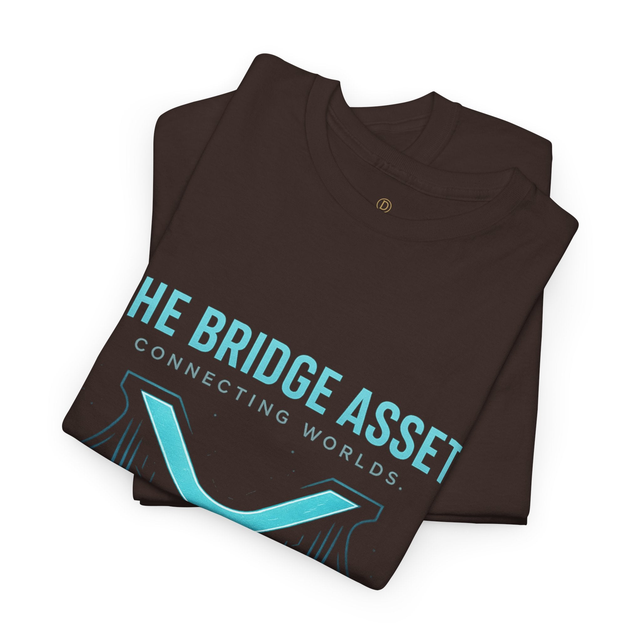 The Bridge Asset Tee – 'Connecting Worlds' Crypto Ripple X Logo T-Shirt