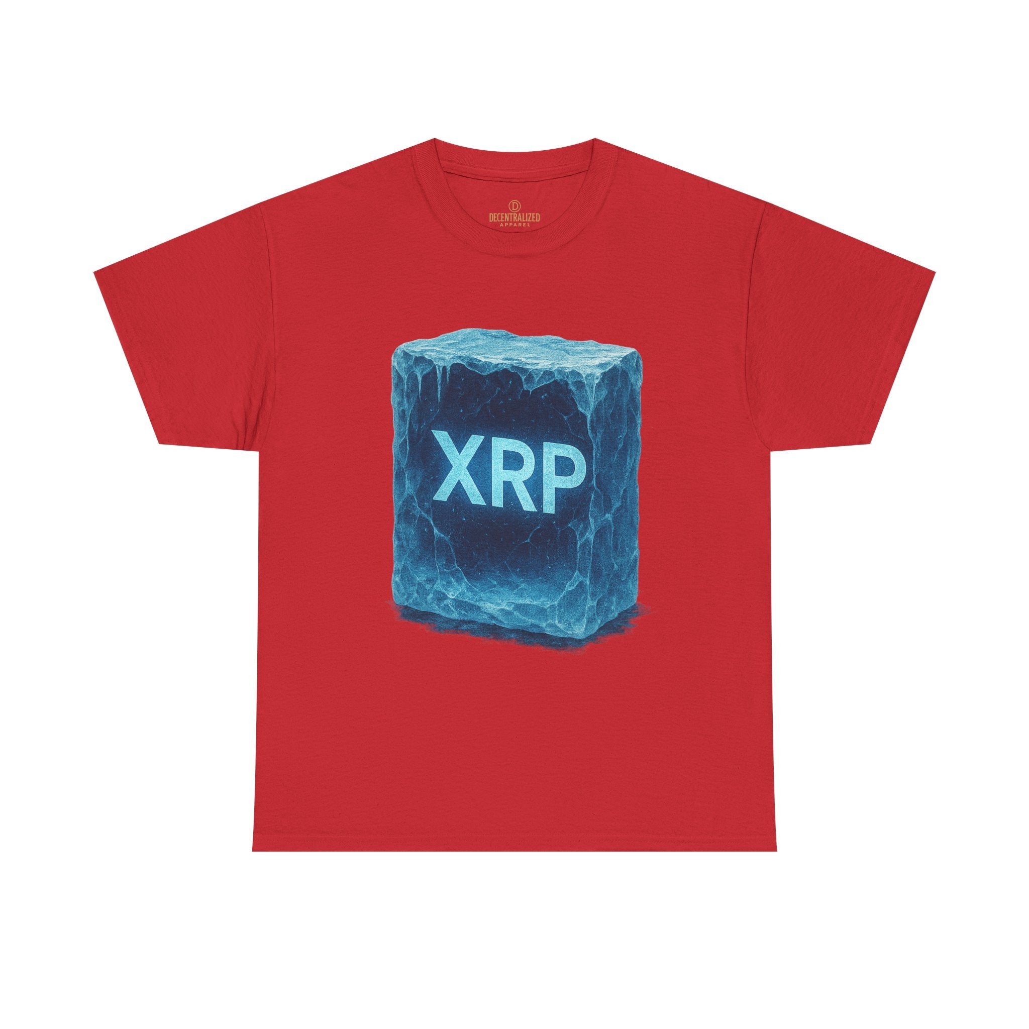 XRP Ice Block Tee — Crypto Ripple Logo T-Shirt