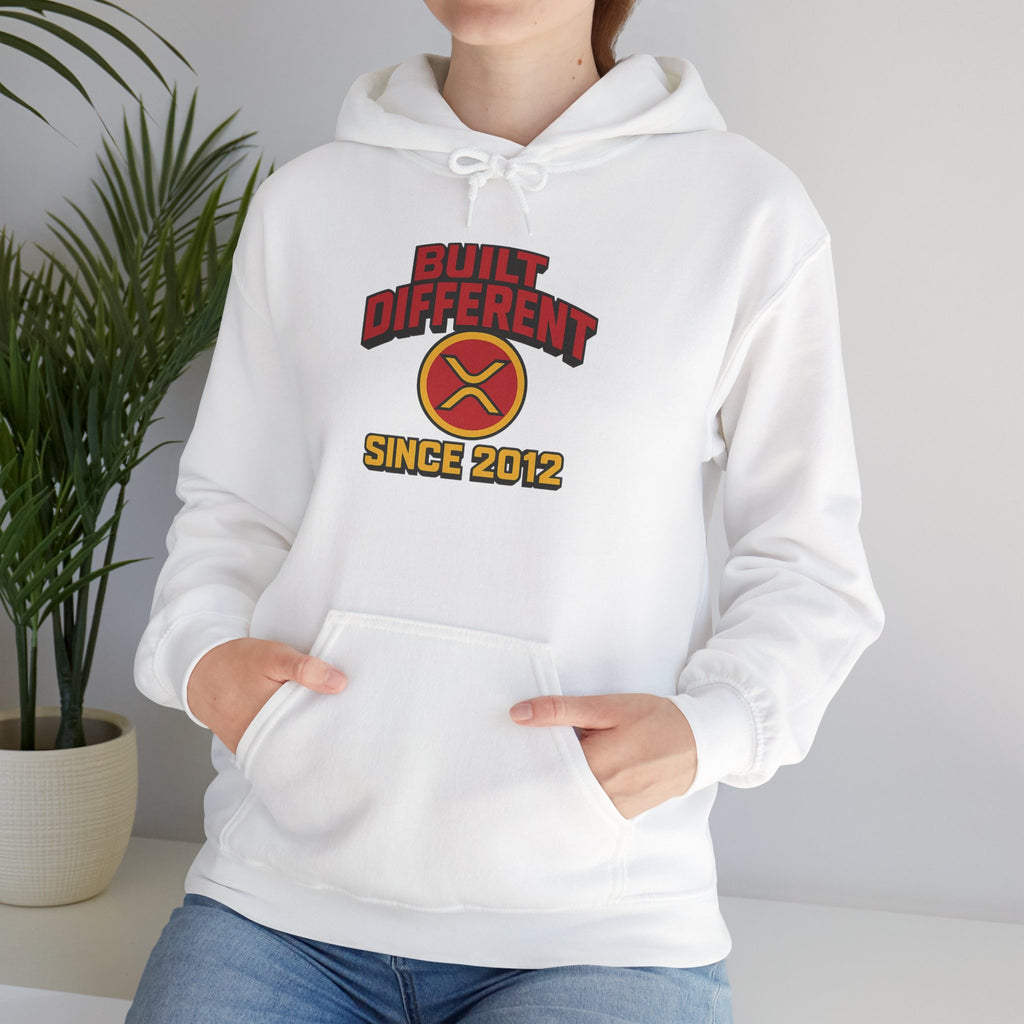 Built Different Hoodie - "Since 2012" Retro Logo Pullover