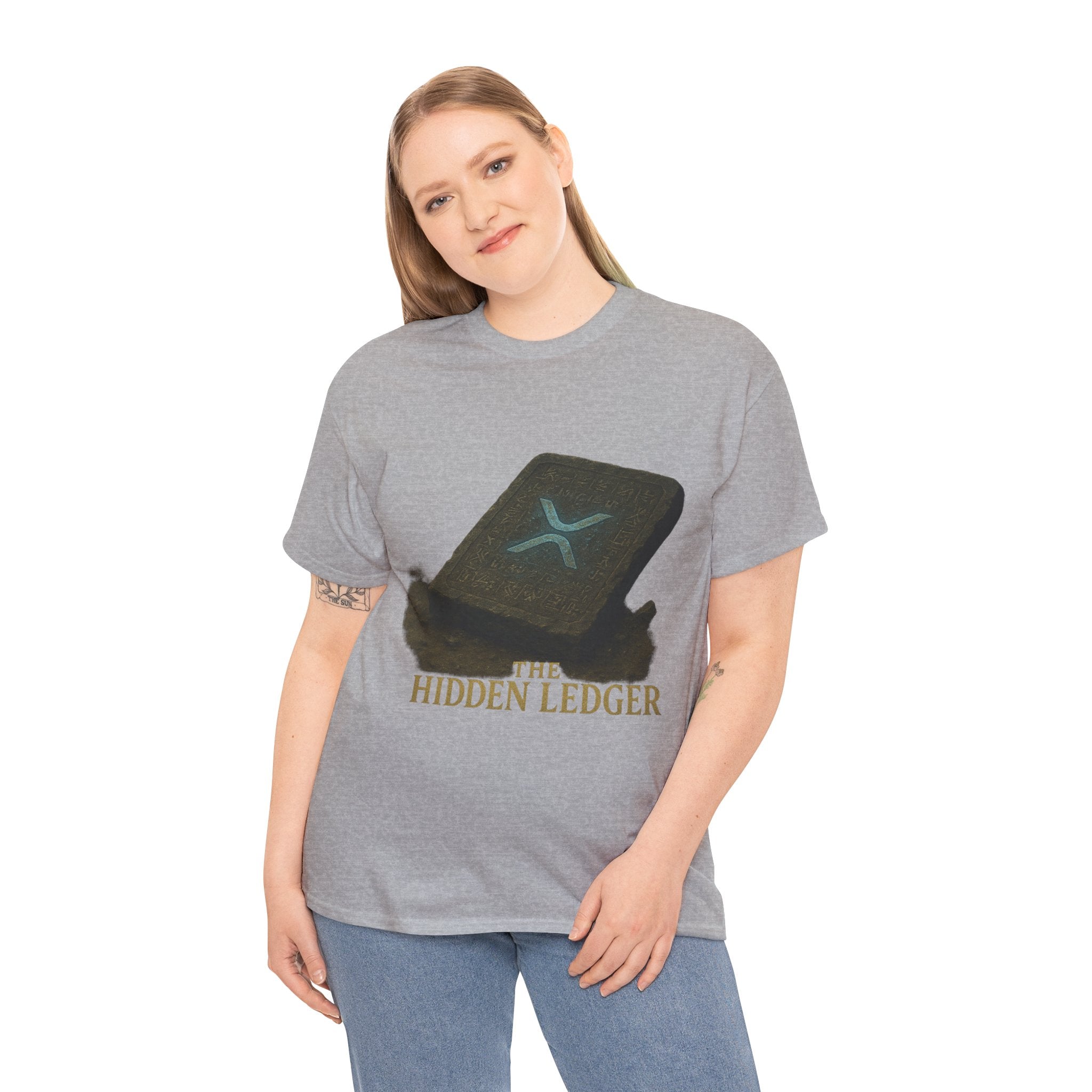 T-Shirt — "The Hidden Ledger" Crypto XRP Wallet Graphic Tee