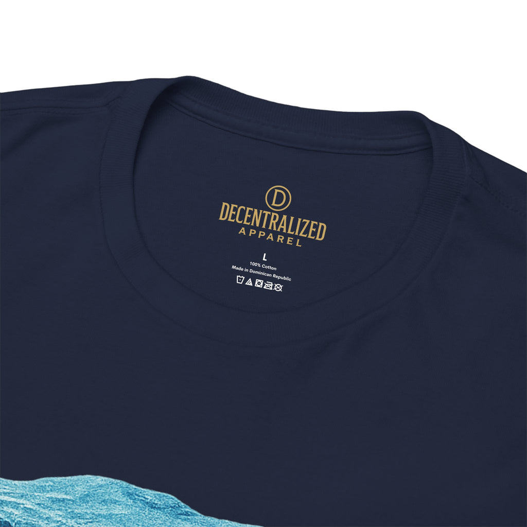 XRP Ice Block Tee — Crypto Ripple Logo T-Shirt