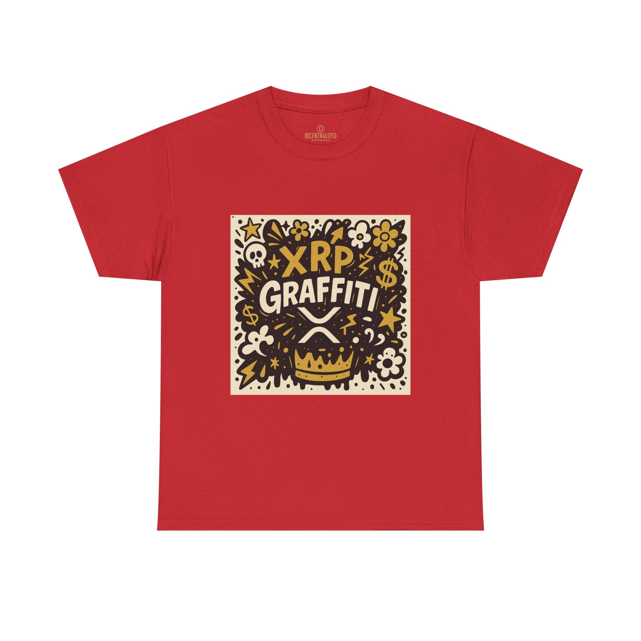 XRP Graffiti Tee — Crypto Street Art T-Shirt