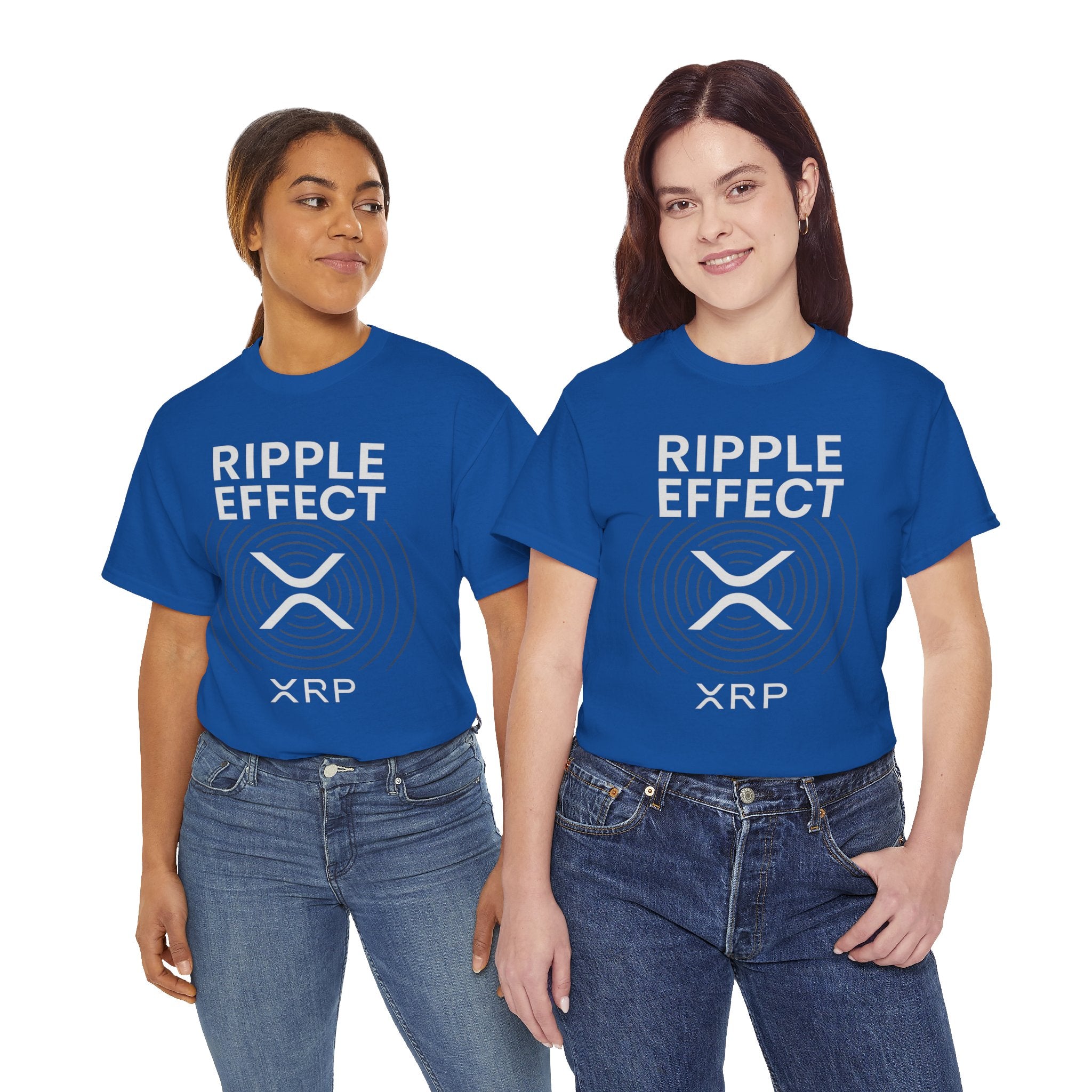 Ripple Effect XRP Tee — Minimal Cryptocurrency Logo T-Shirt