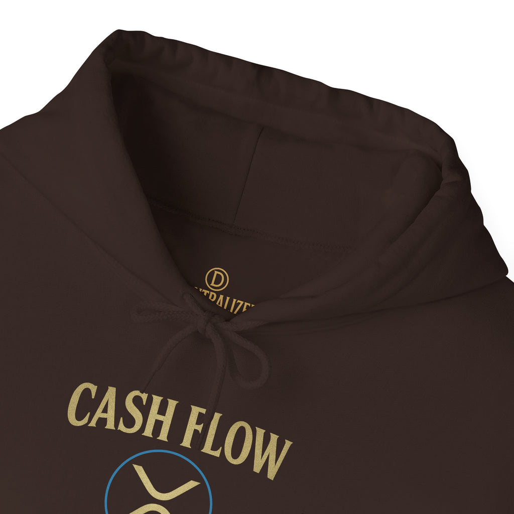 Cash Flow Division Hoodie — Minimalist Finance Logo Pullover