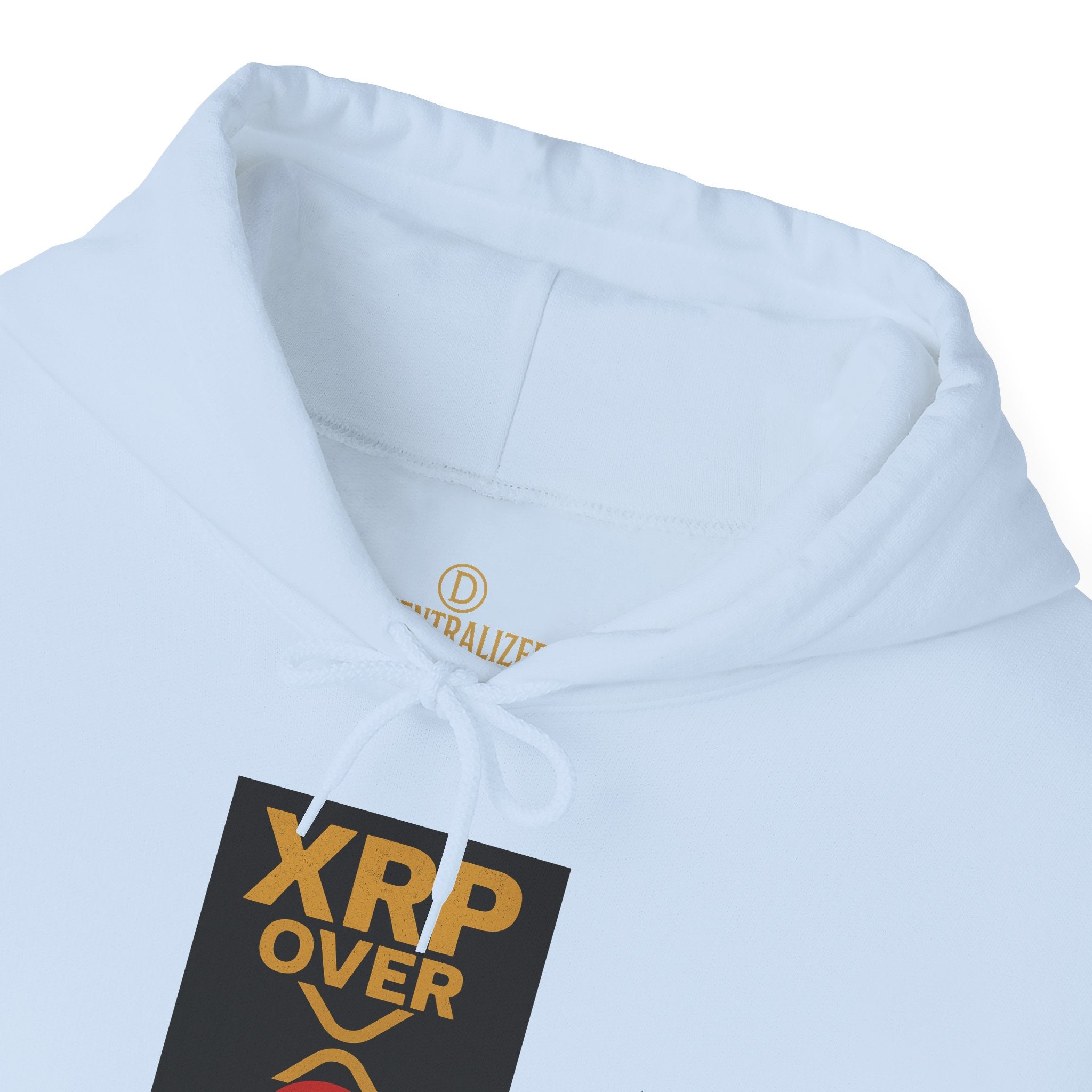 XRP Over Swift Hoodie - "Choose Wisely" Crypto Advocacy Sweatshirt