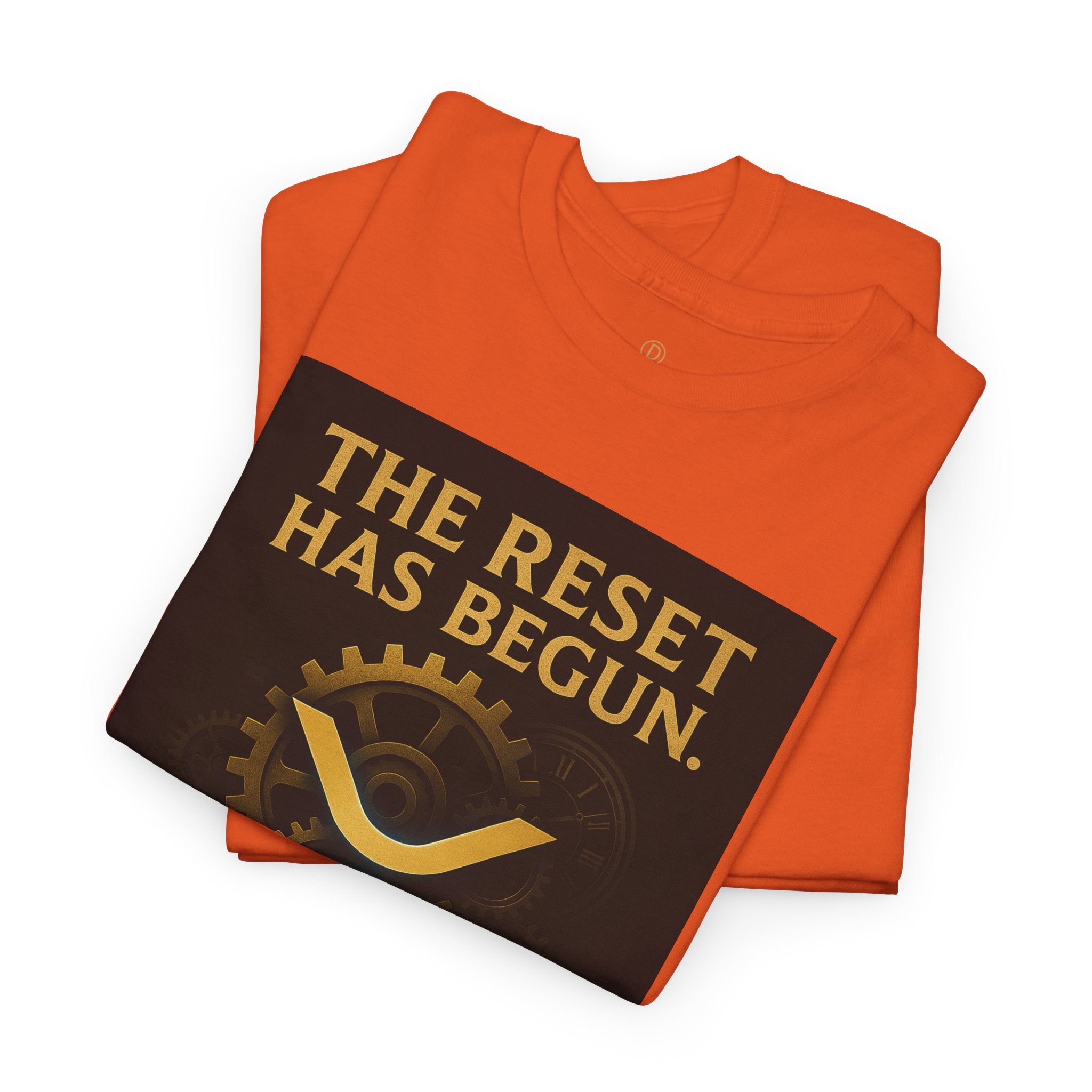 XRP Crypto Tee — "The Reset Has Begun" Bitcoin Alternative Shirt