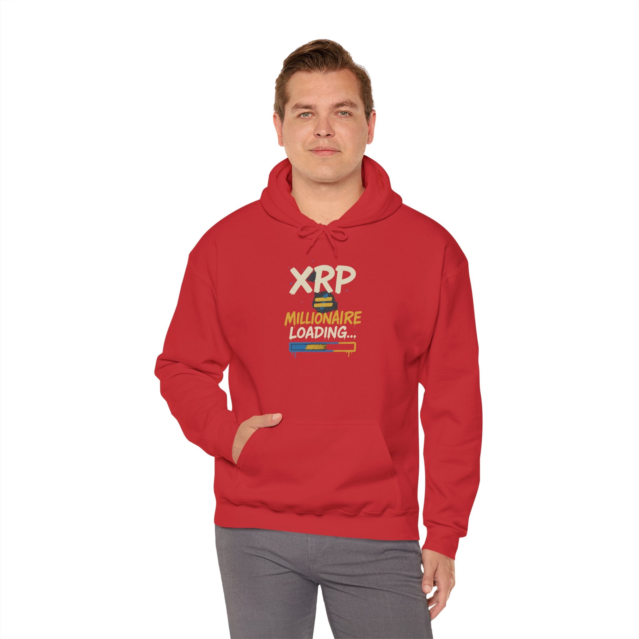 XRP "Millionaire Loading" Hoodie - Crypto Investor Sweatshirt