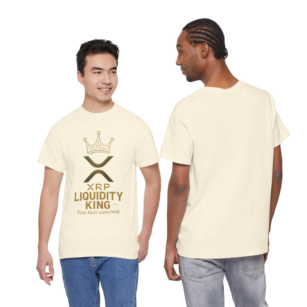 XRP Liquidity King Tee — Crypto Crown T-Shirt