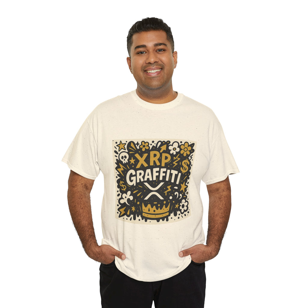 XRP Graffiti Tee — Crypto Street Art T-Shirt
