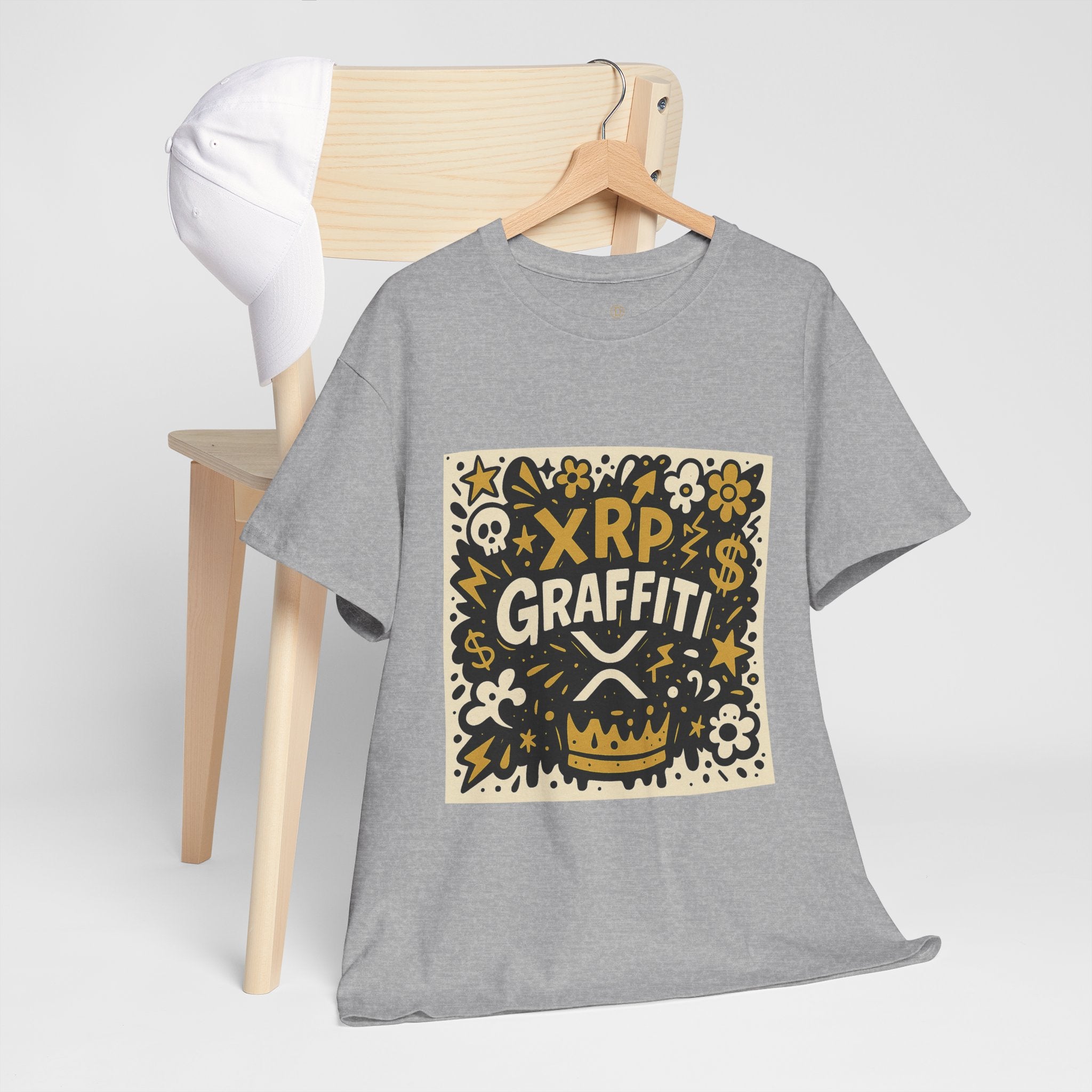 XRP Graffiti Tee — Crypto Street Art T-Shirt