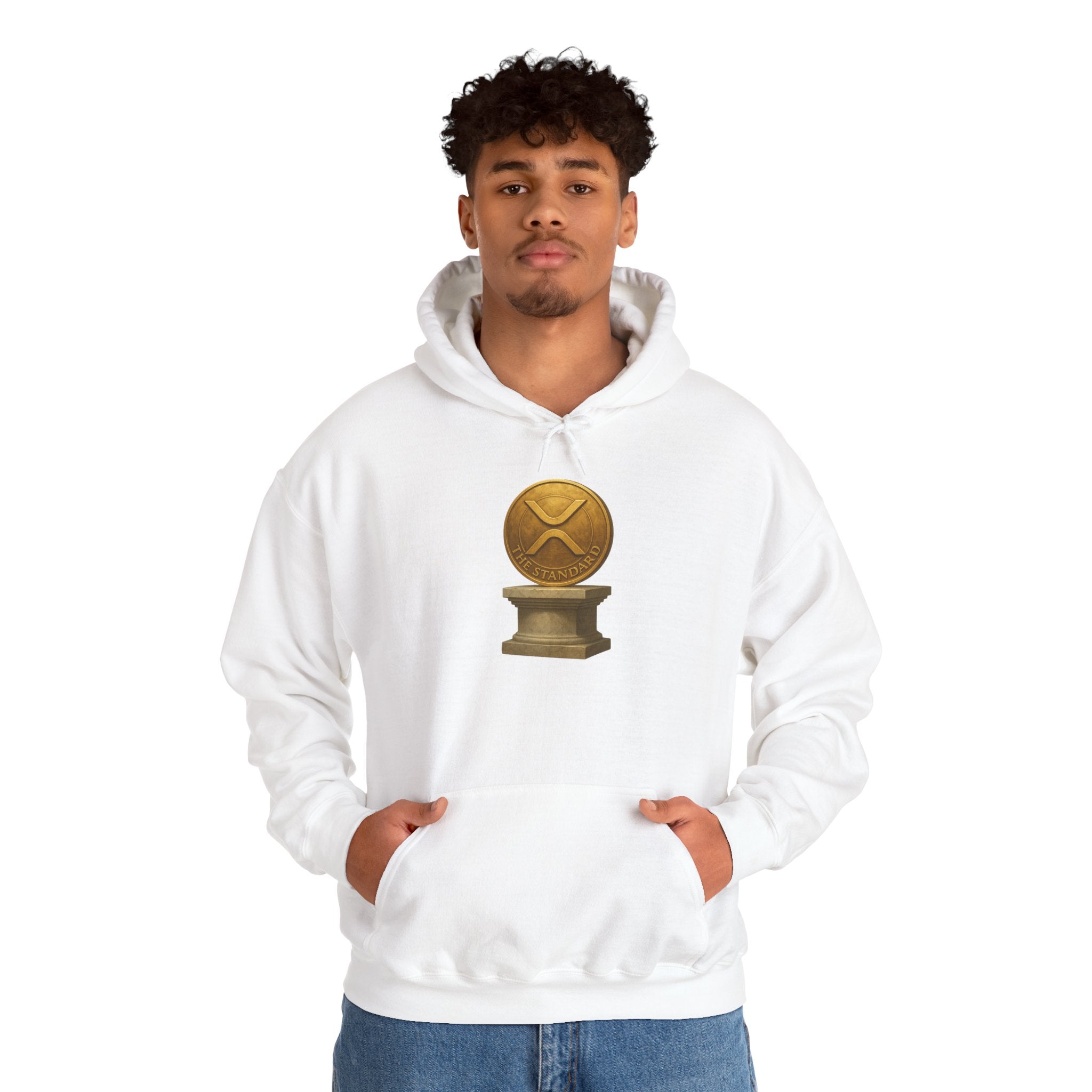 Golden Trophy Hoodie – Vintage Award Emblem Pullover
