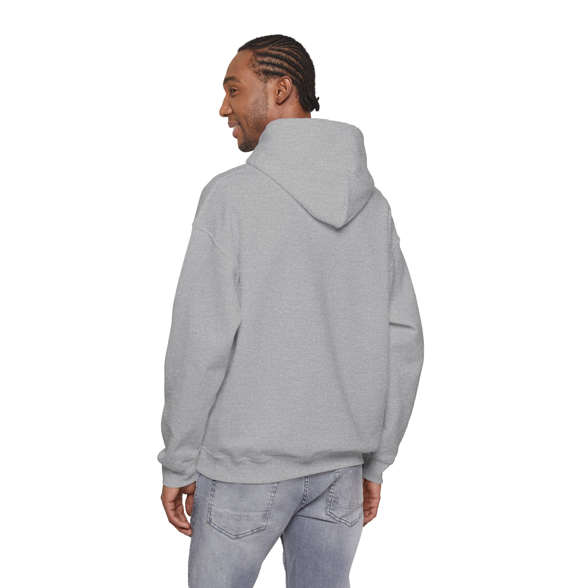 Rune Stone Hoodie — Glowing Mystic Rock Graphic Hooded Sweatshirt