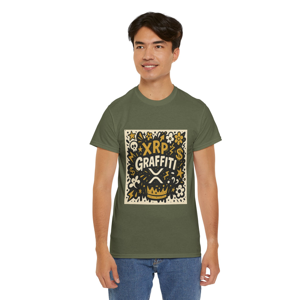 XRP Graffiti Tee — Crypto Street Art T-Shirt