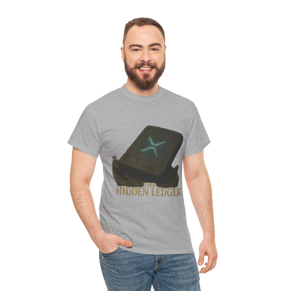 T-Shirt — "The Hidden Ledger" Crypto XRP Wallet Graphic Tee