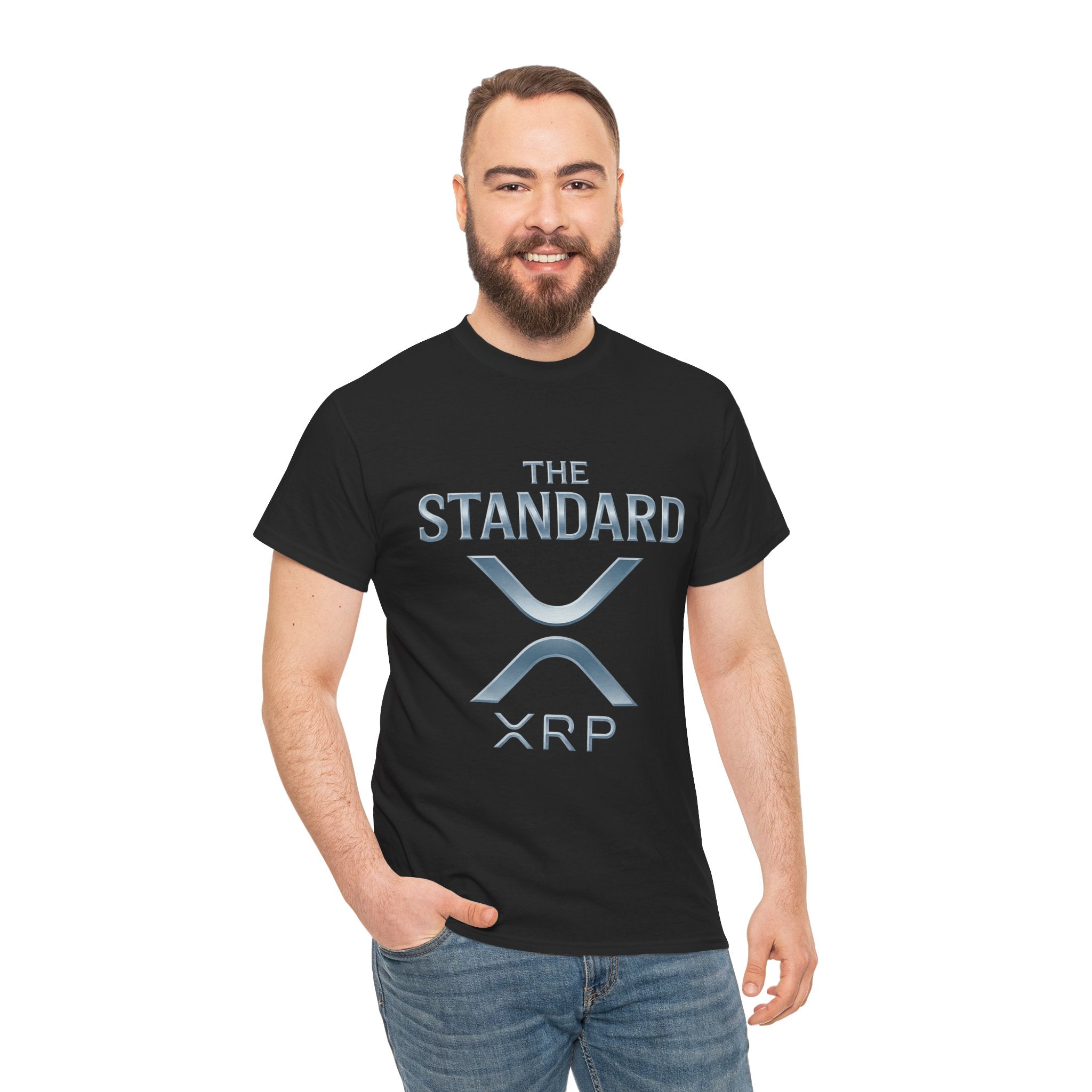 XRP 'The Standard' Graphic Tee – Crypto Logo Shirt