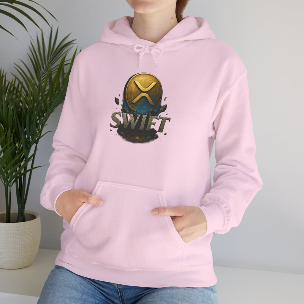 XRP Swell Hoodie — Crypto Ripple Logo Pullover