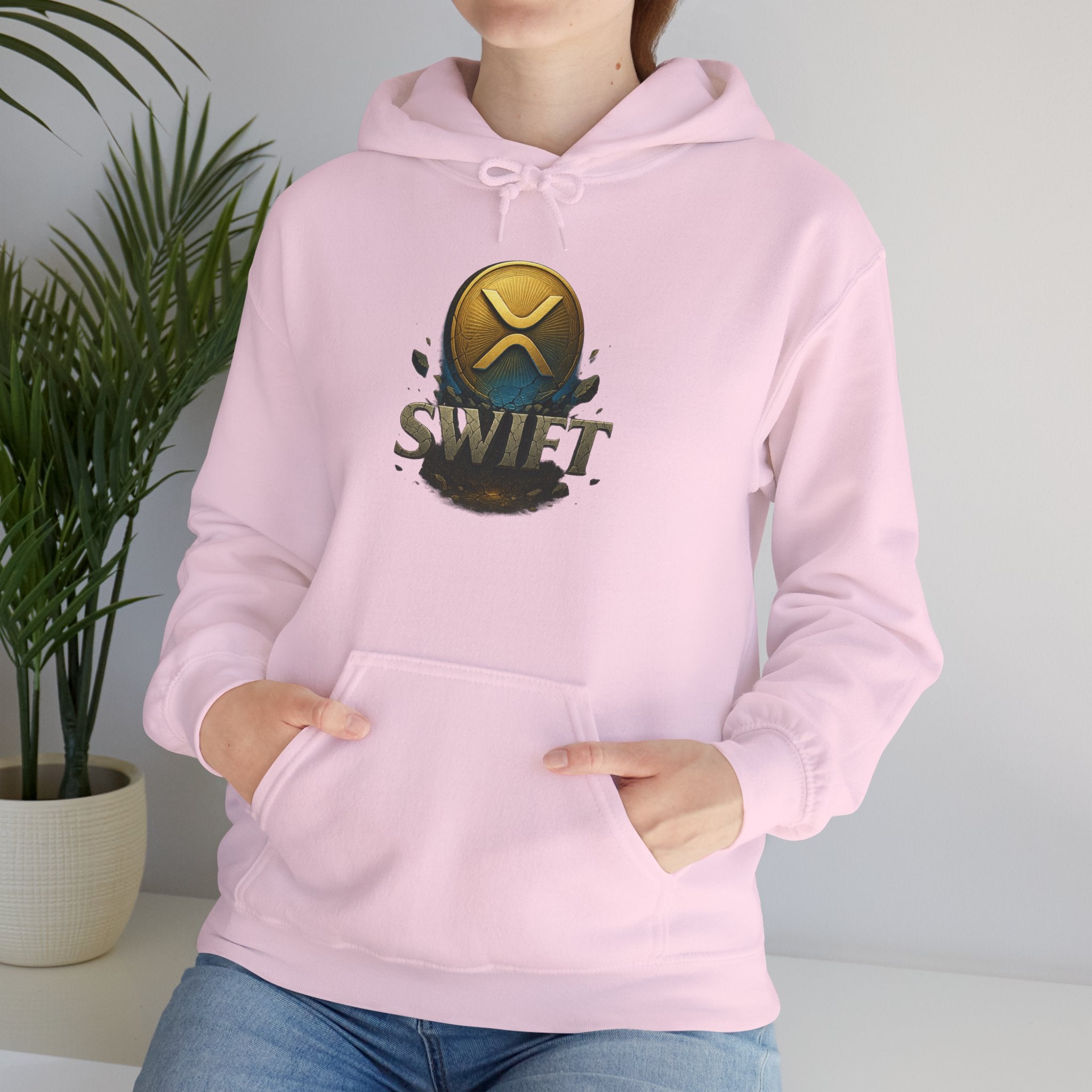 XRP Swell Hoodie — Crypto Ripple Logo Pullover