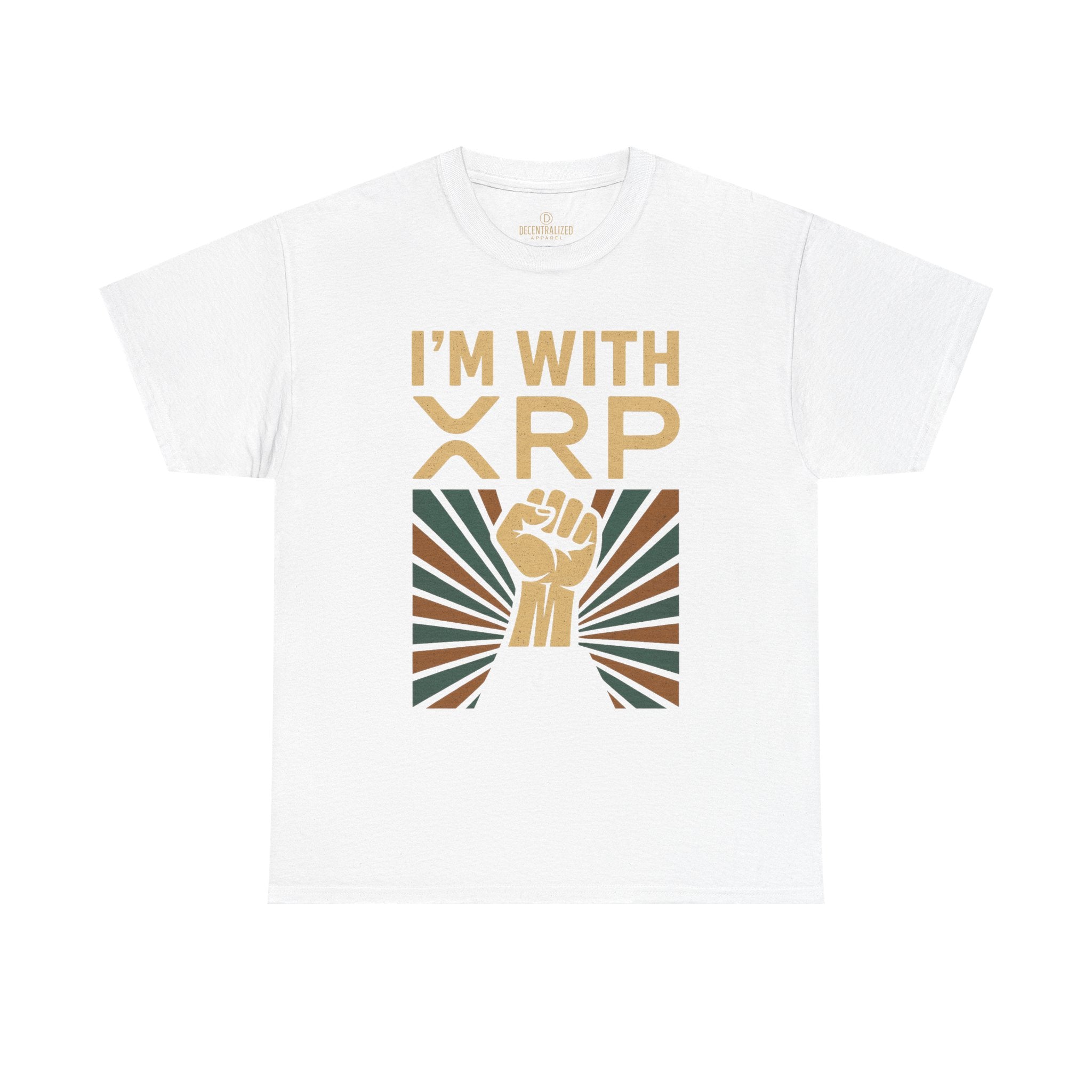 I'm With XRP Graphic Tee – Crypto Supporter Shirt