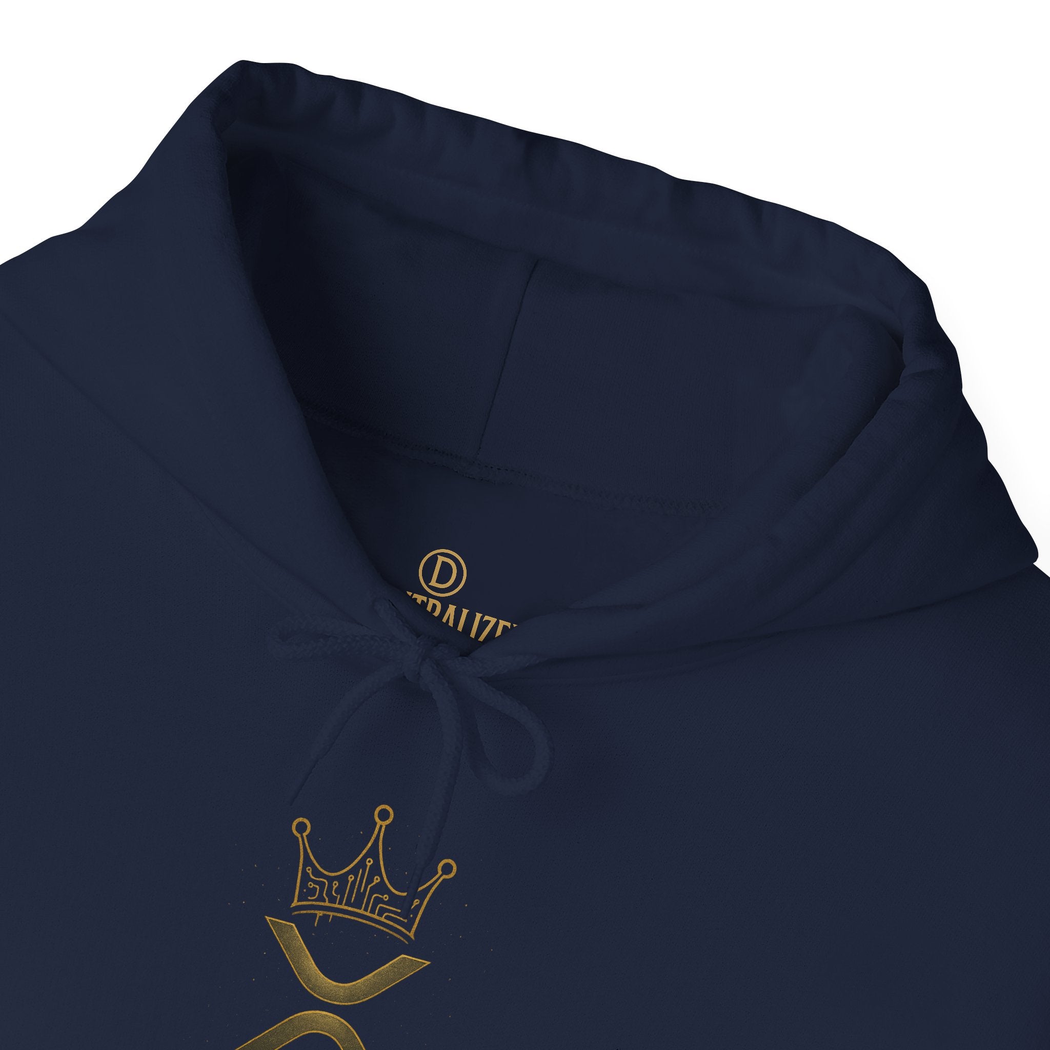 XRP Liquidity King Hoodie — Crypto Logo Pullover for Traders & Investors