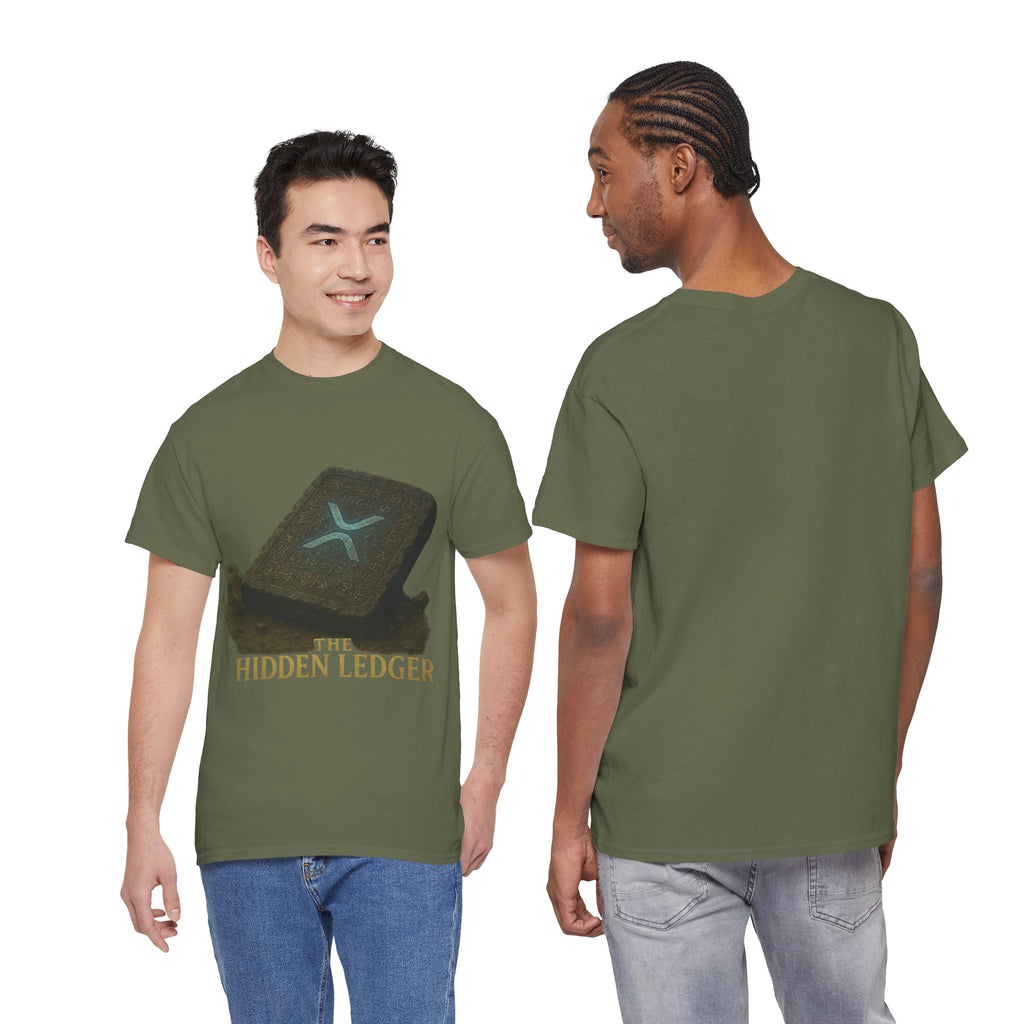 T-Shirt — "The Hidden Ledger" Crypto XRP Wallet Graphic Tee