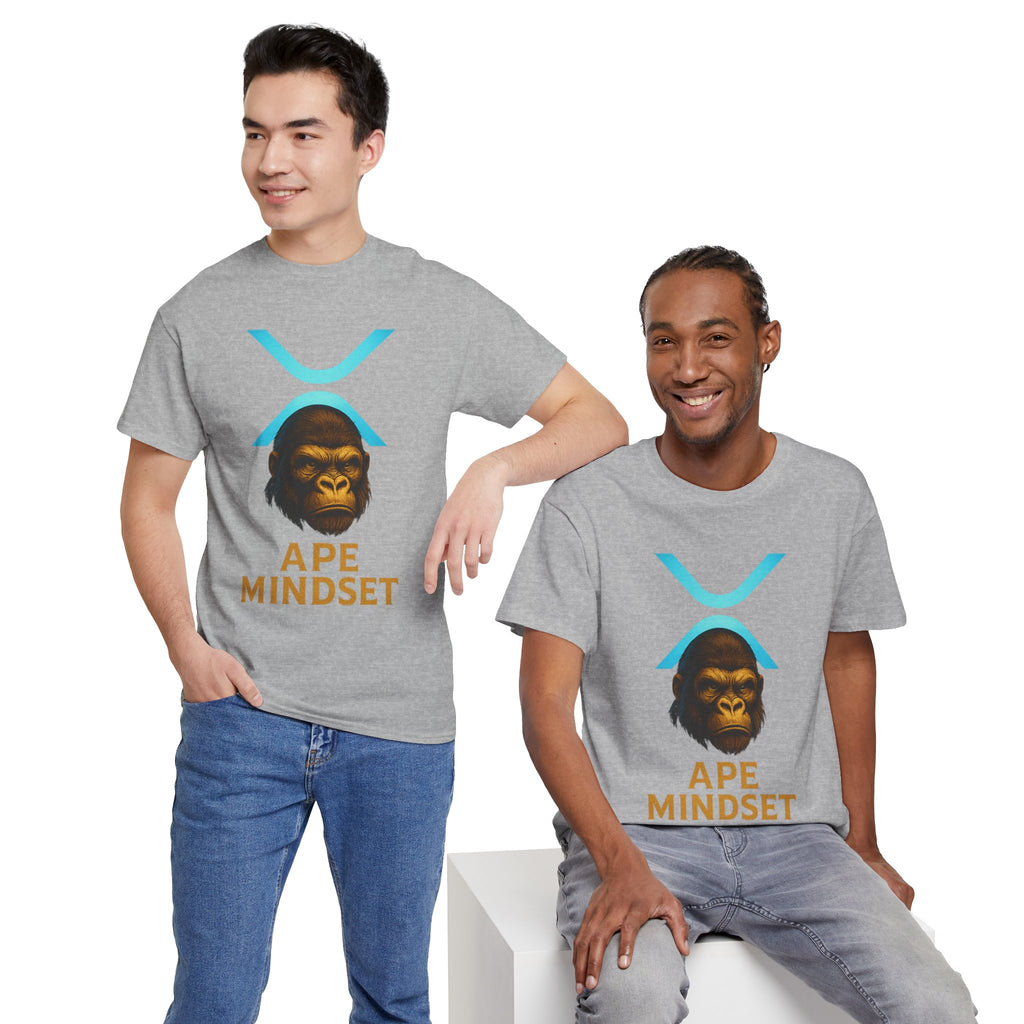 Ape Mindset T-Shirt — Crypto XRP Ape Graphic Tee