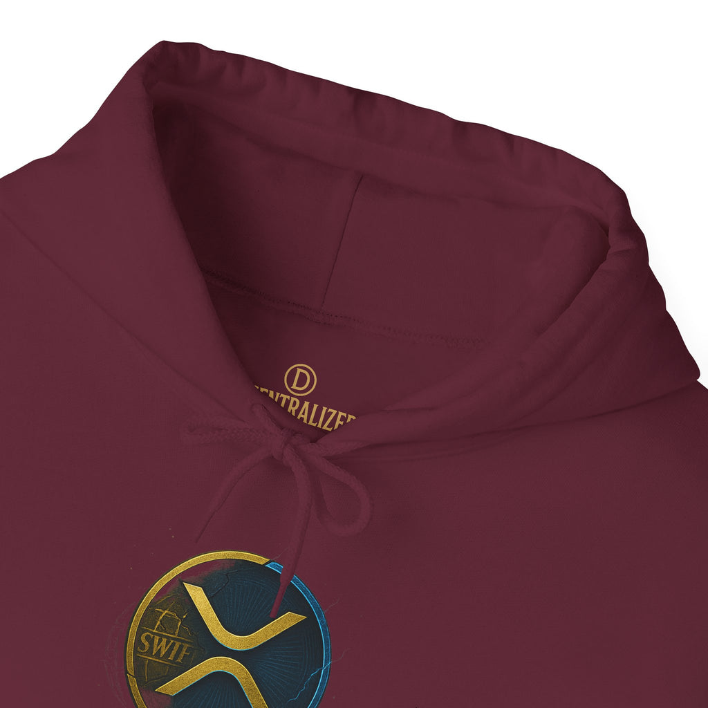 Crypto Logo Hoodie — "Replaces Swift" Ripples Design