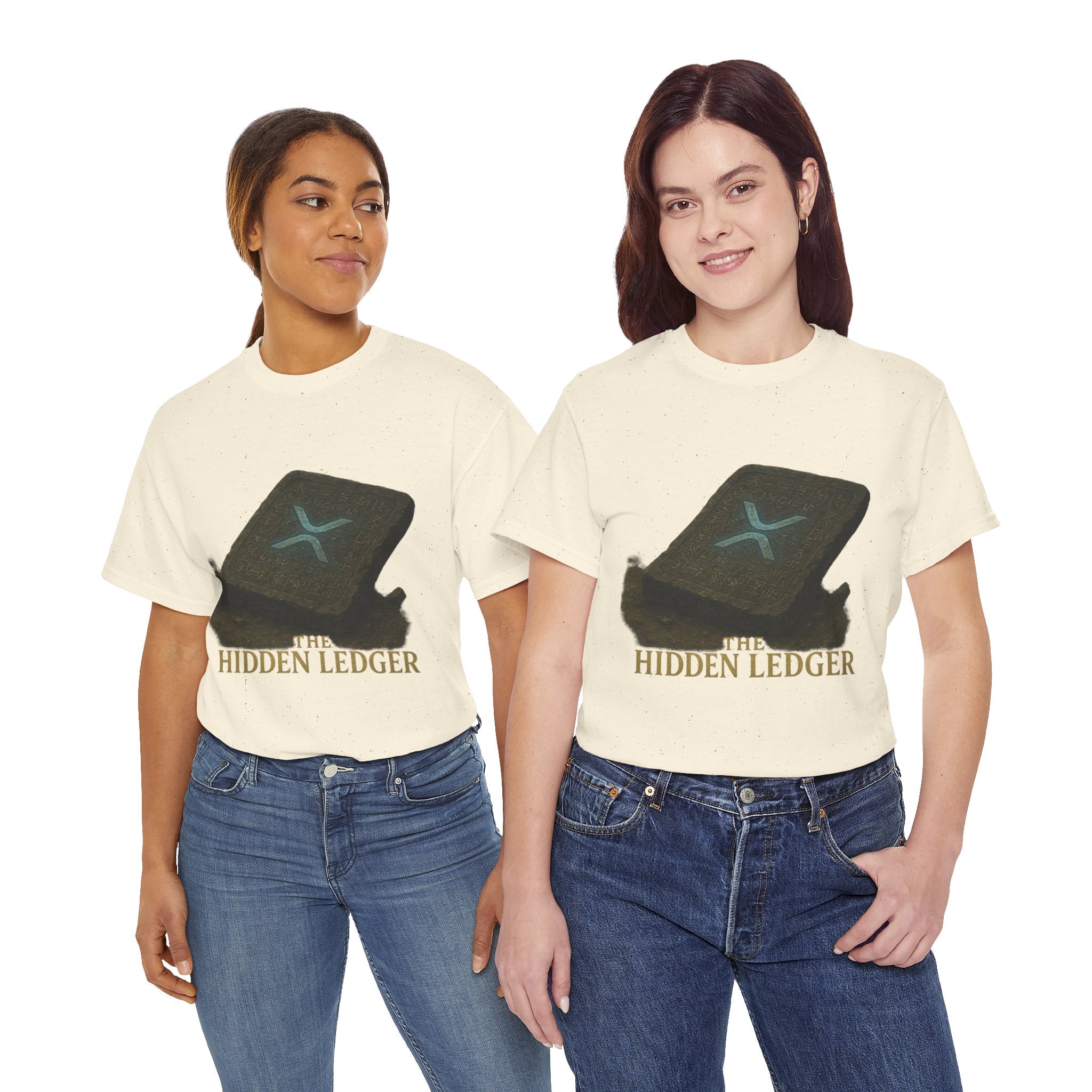 T-Shirt — "The Hidden Ledger" Crypto XRP Wallet Graphic Tee