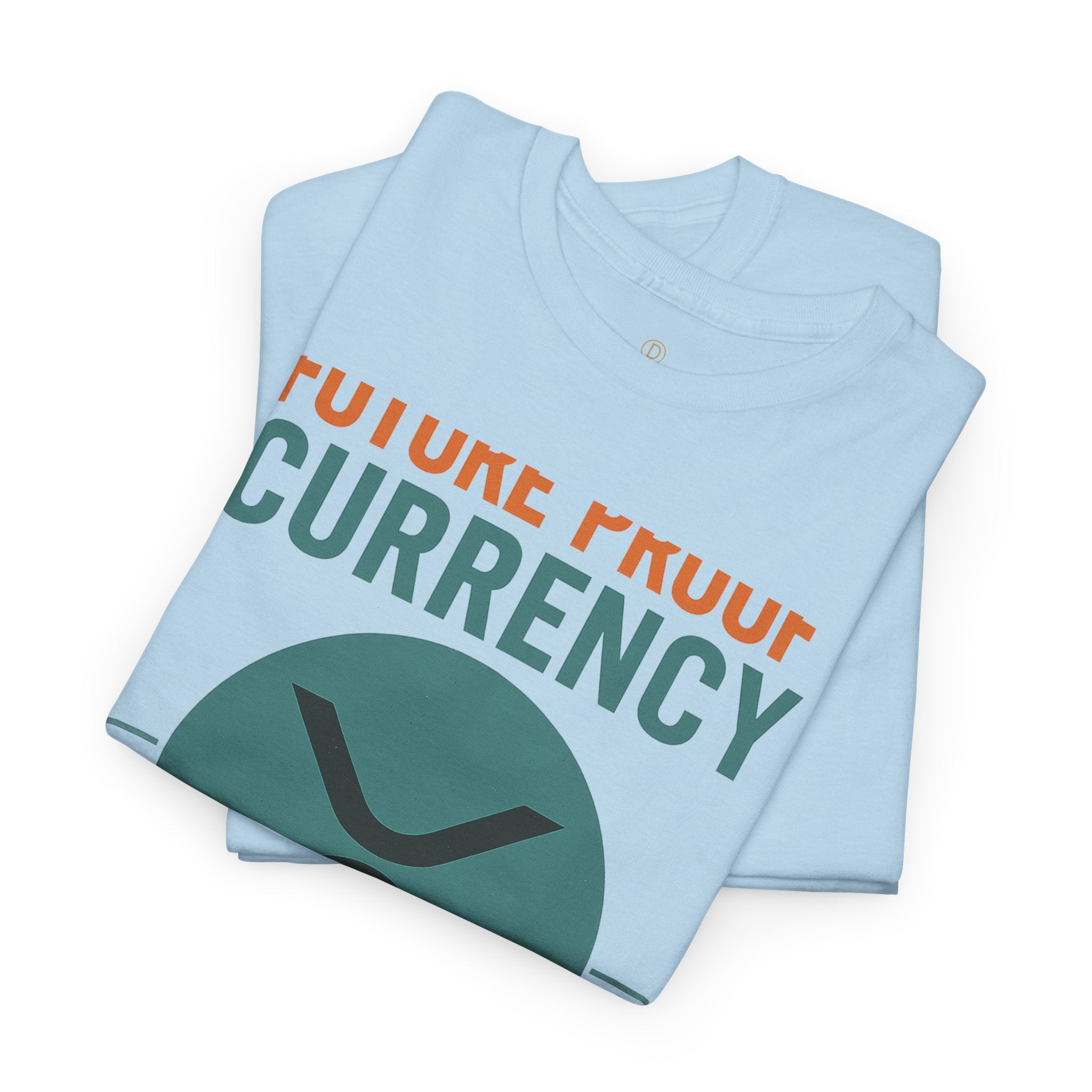 RIPPLE XRP 'Future Proof Currency' Graphic Tee — Crypto Retro Logo Shirt