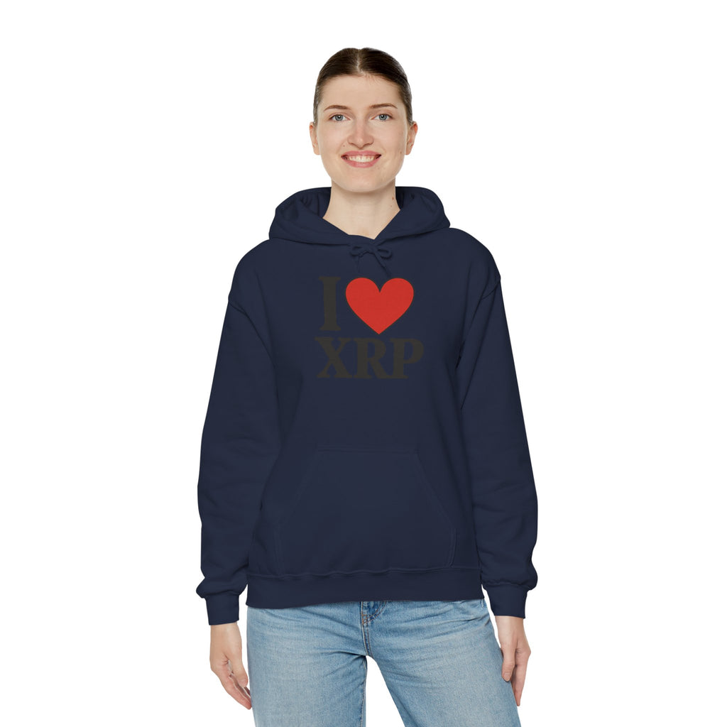 I  XRP Hoodie — Crypto Enthusiast Ripple Sweatshirt