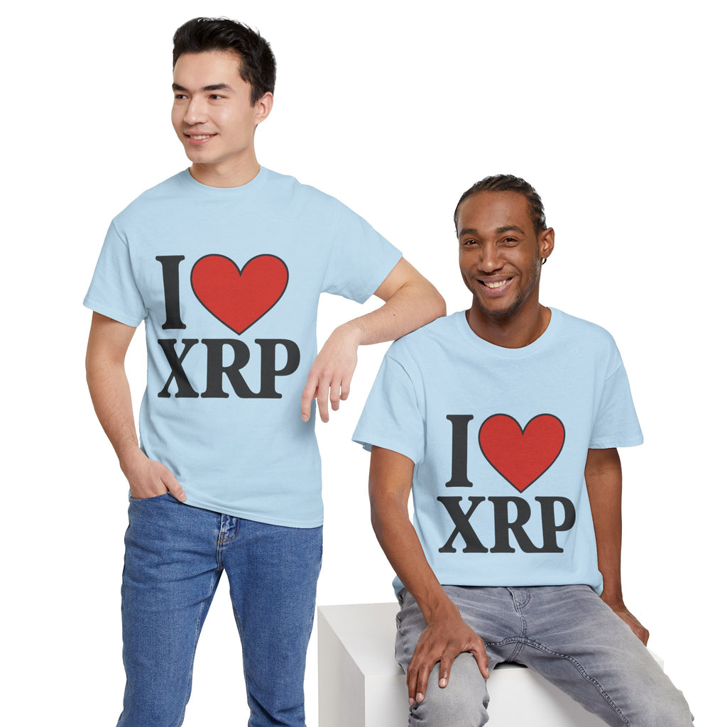 I  XRP T-Shirt — Crypto Enthusiast Ripple Tee