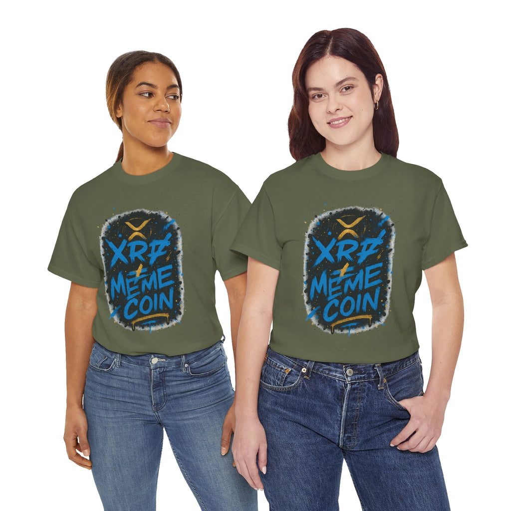 XRP Meme Coin Graphic Tee — Crypto Streetwear T-Shirt