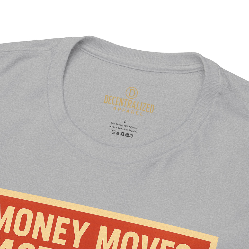 XRP 'Money Moves Faster Now' Racing Tee — Crypto Enthusiast T-Shirt