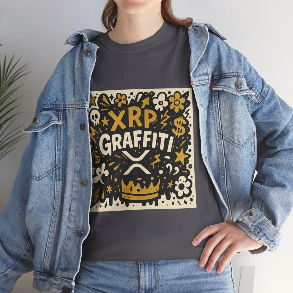 XRP Graffiti Tee — Crypto Street Art T-Shirt