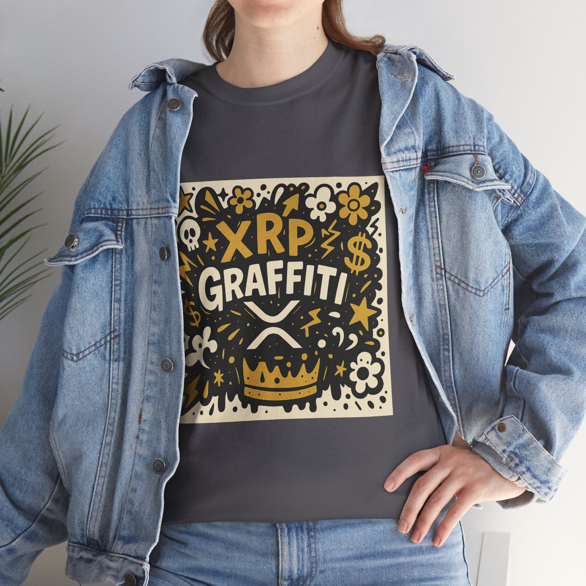 XRP Graffiti Tee — Crypto Street Art T-Shirt