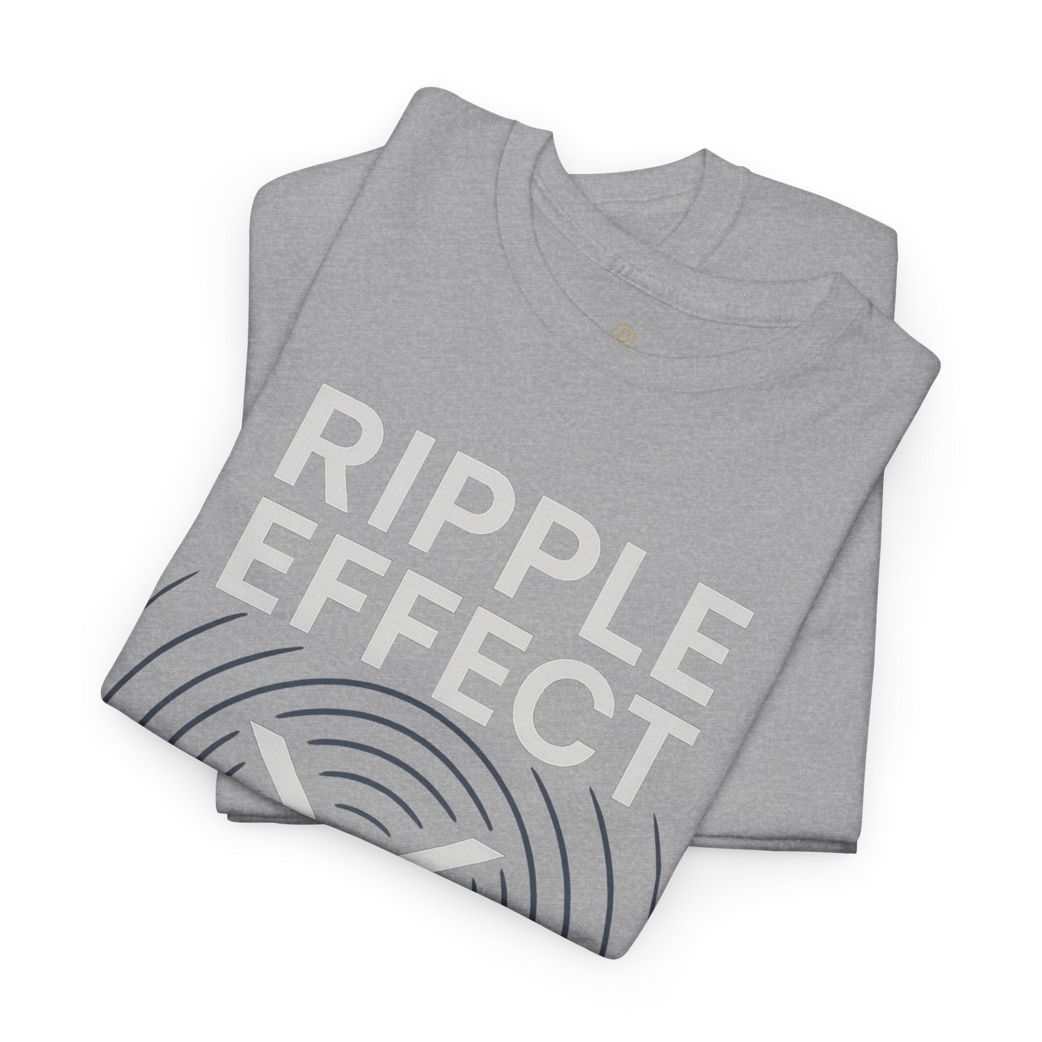 Ripple Effect XRP Tee — Minimal Cryptocurrency Logo T-Shirt