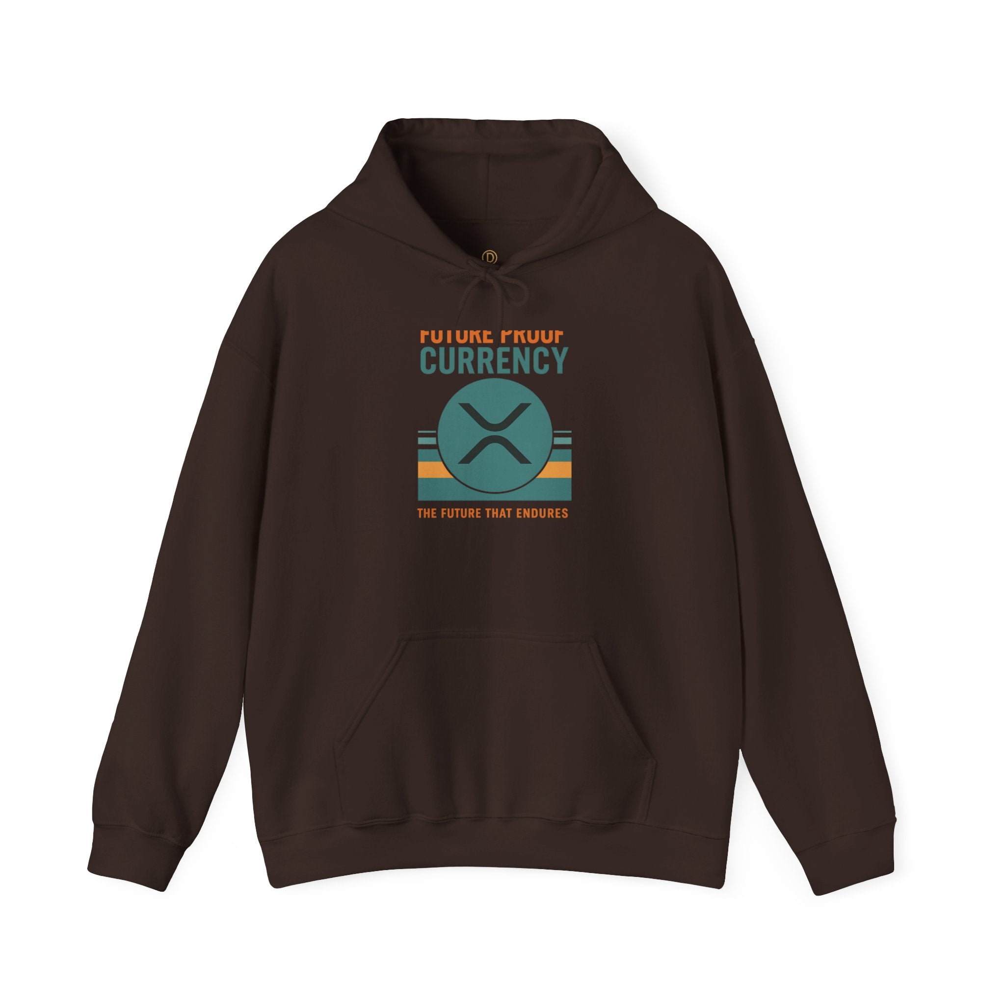 Ripple Crypto Hoodie – “Future Proof Currency” Retro Logo Sweatshirt