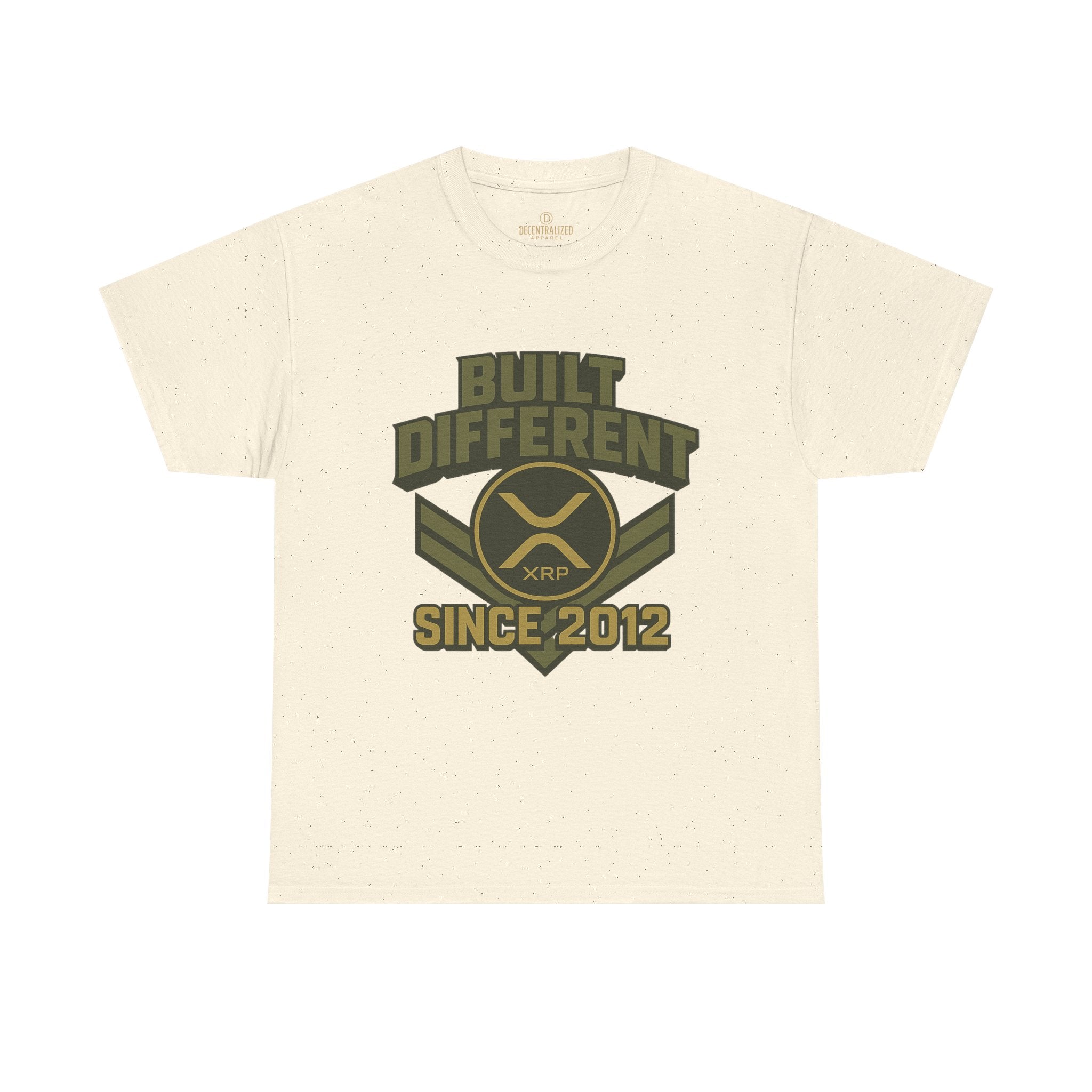 Built Different XRP Since 2012 T-Shirt