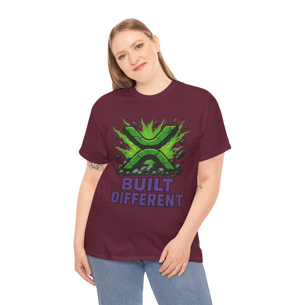 Built Different T-Shirt — Green Gamer Logo Tee