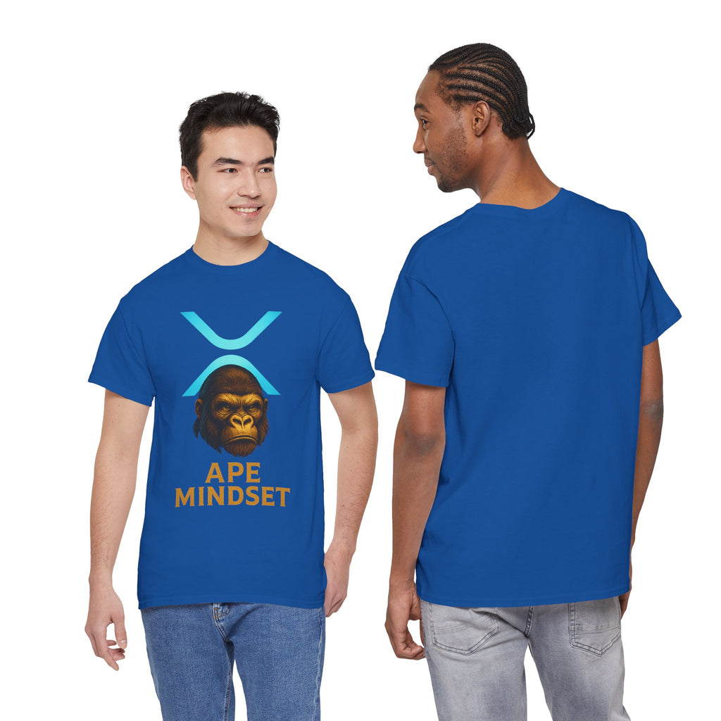 Ape Mindset T-Shirt — Crypto XRP Ape Graphic Tee