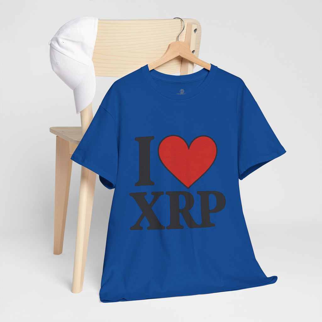 I  XRP T-Shirt — Crypto Enthusiast Ripple Tee